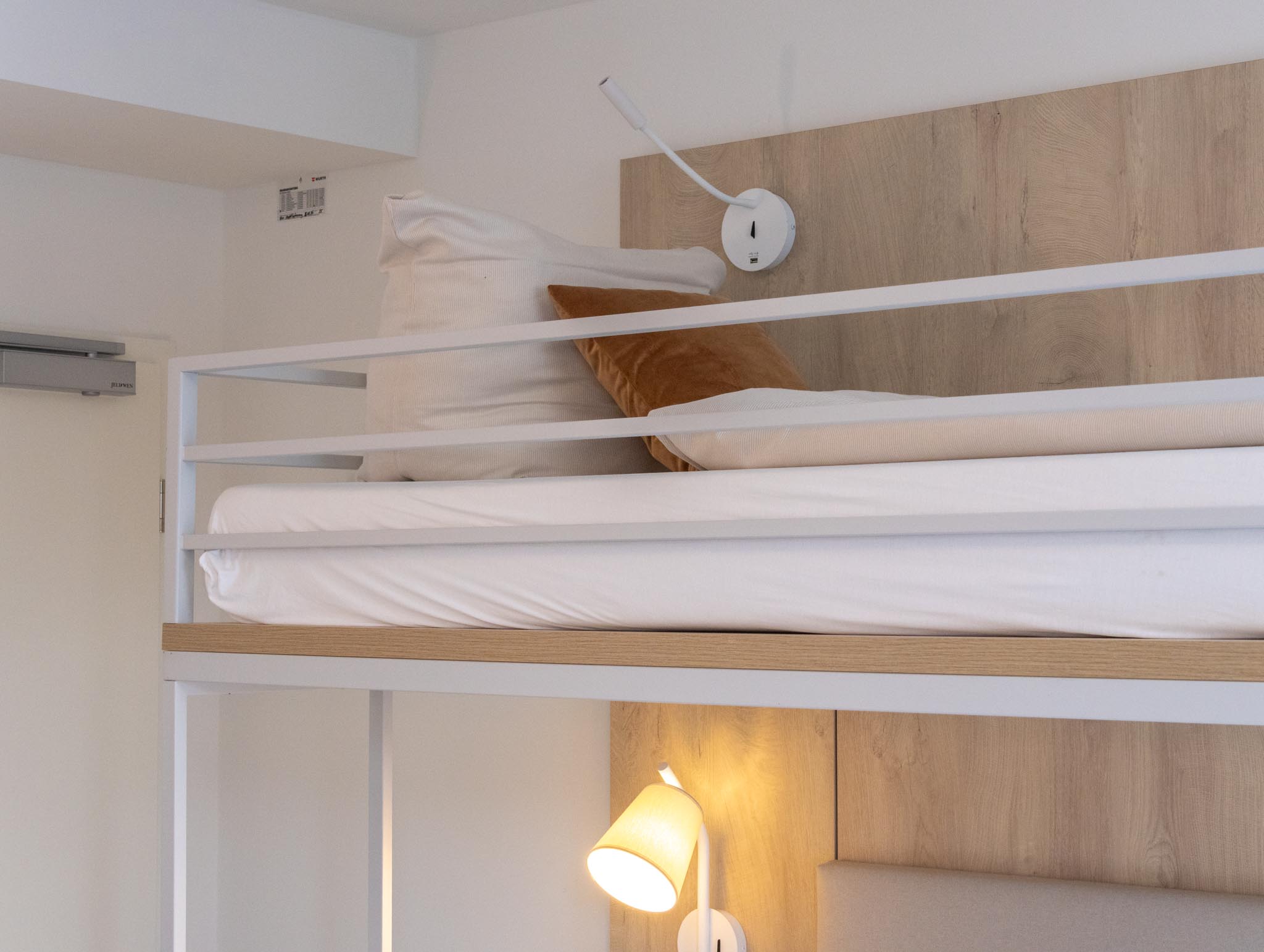 Kapitänszimmer mit Etagenbett im FairSchlafen Boutique Hotel