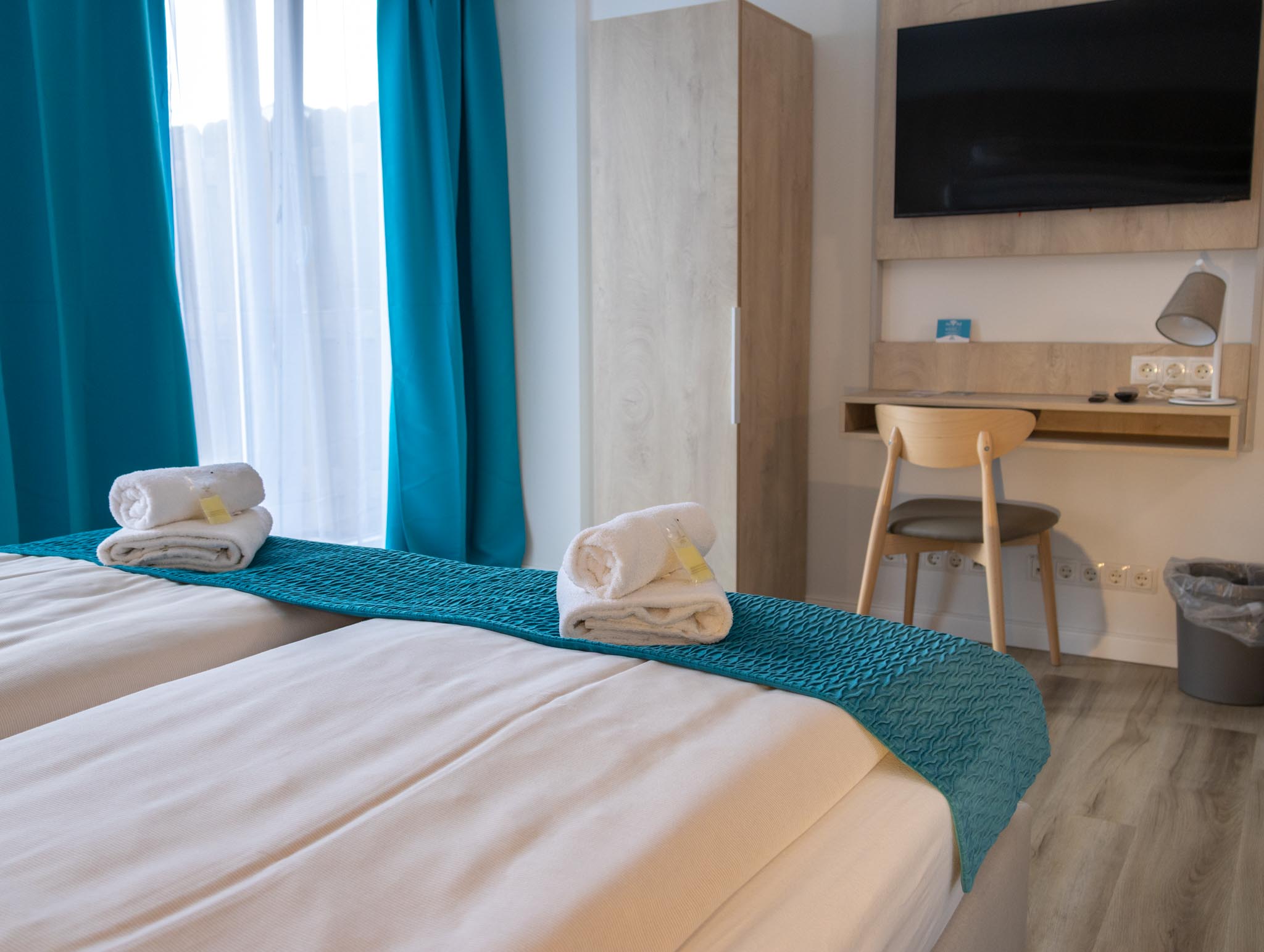 Kapitänszimmer – Fernseher und Ausstattung